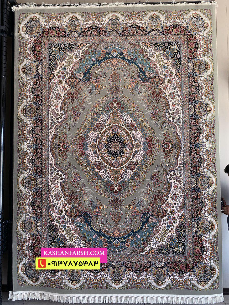 فرش کاشان طرح سینا 700 شاانه - Image 2