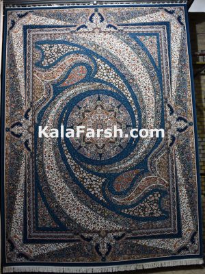فرش کاشان طرح کهکشان 700 شانه