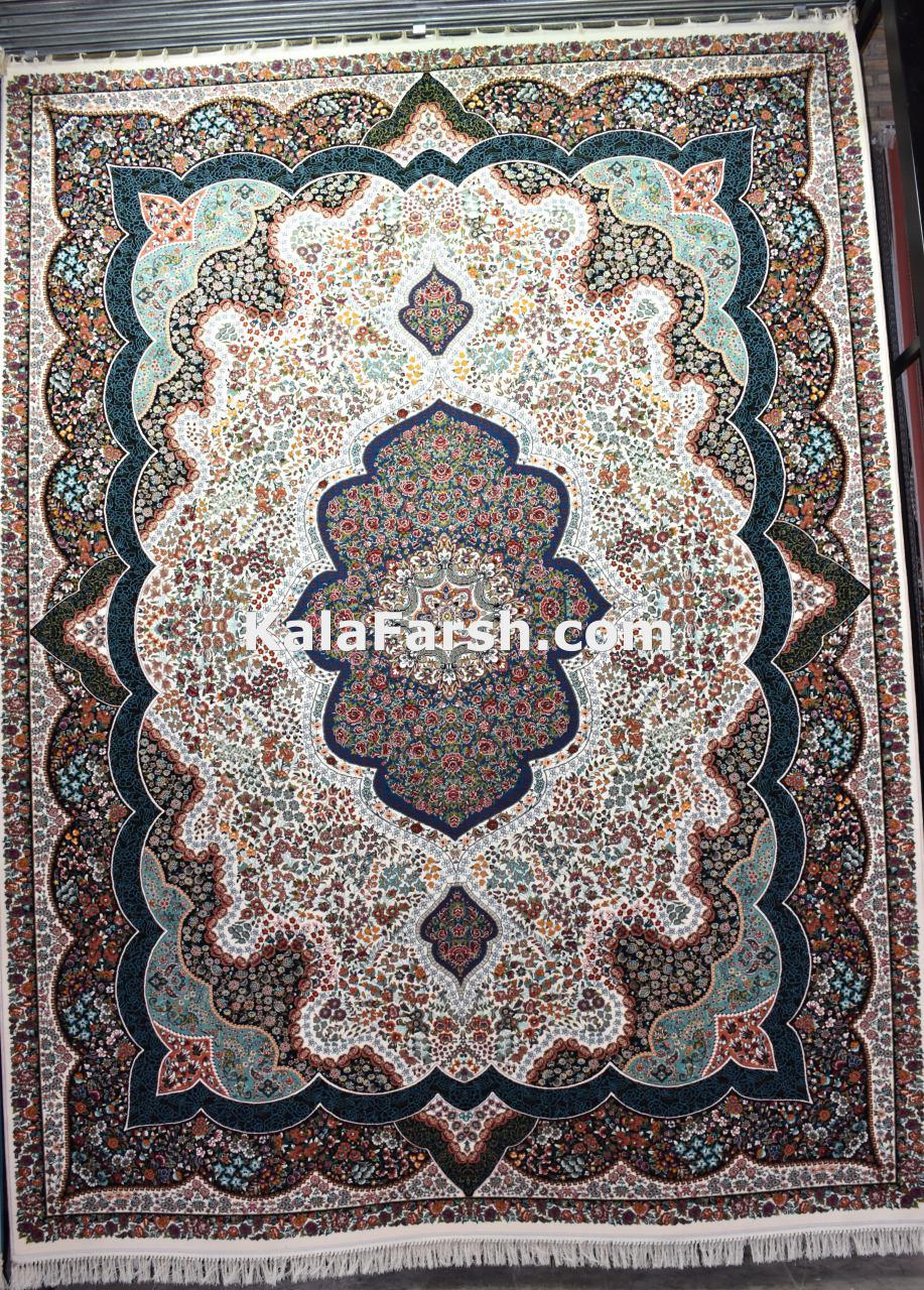 فرش کاشان طرح شاه پری 700 شانه