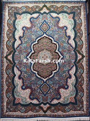فرش کاشان طرح شاه پری 700 شانه