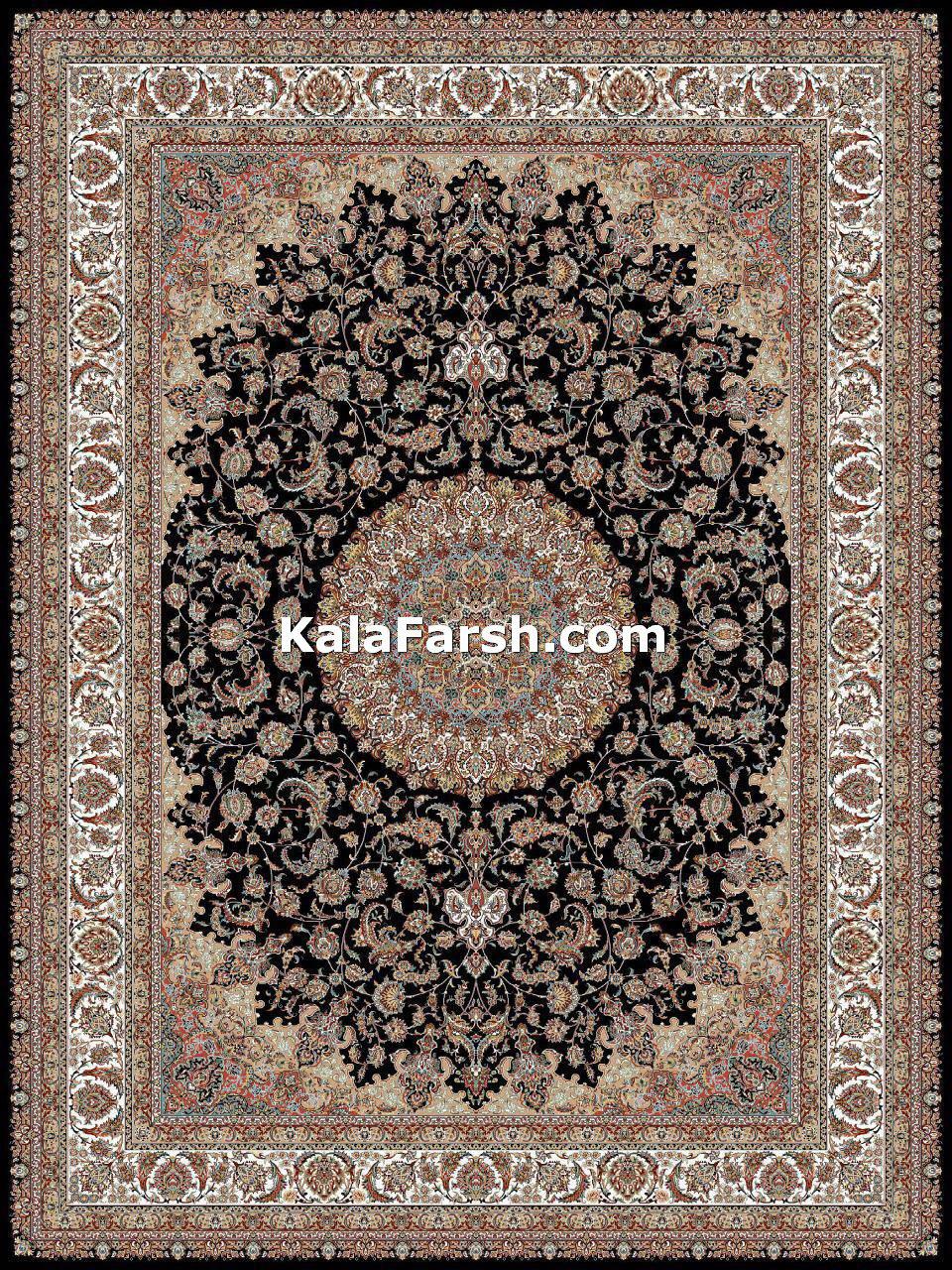 فرش کاشان طرح اصفهان 700 شانه
