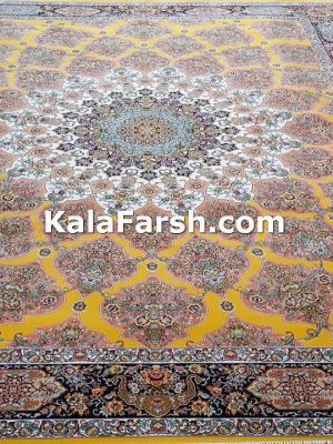 فرش کاشان طرح گنبدی 700 شانه