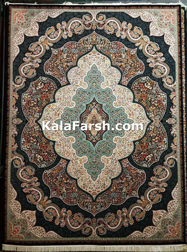 فرش کاشان طرح مینیاتور 700 شانه