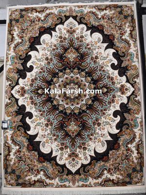 فرش کاشان طرح ملورین 700 شانه