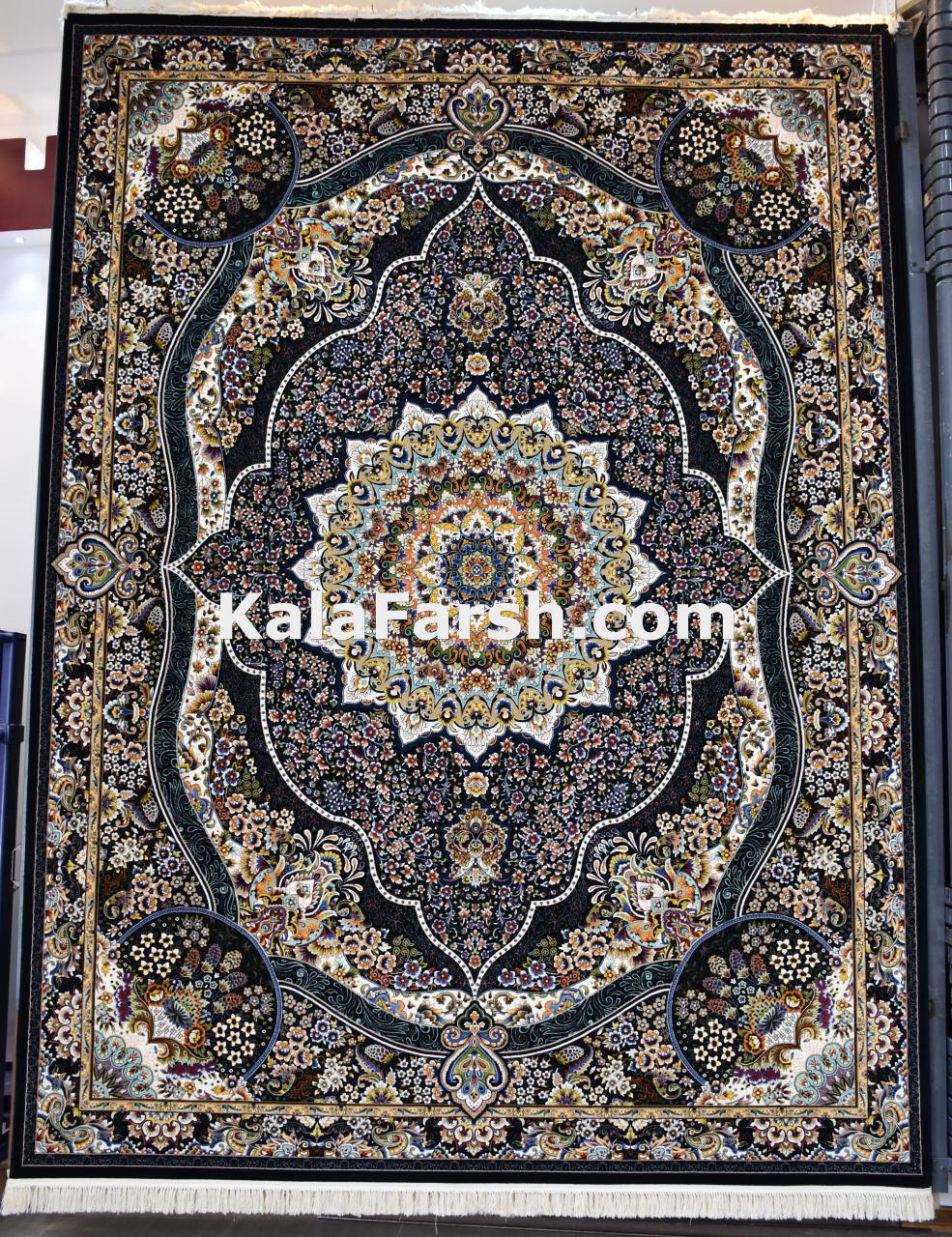 فرش کاشان طرح رضوان 700 شانه