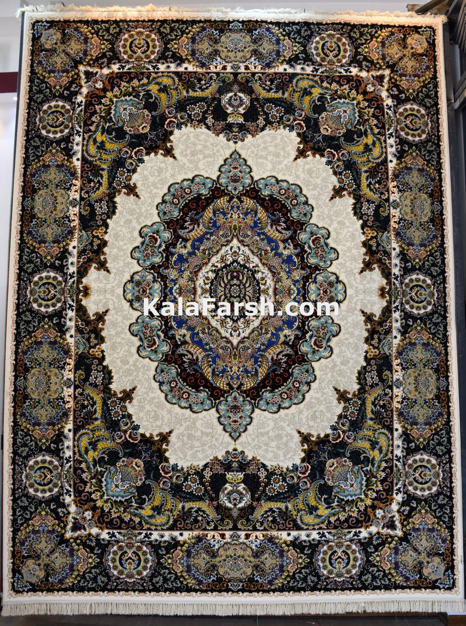 فرش کاشان طرح البرز 700 شانه