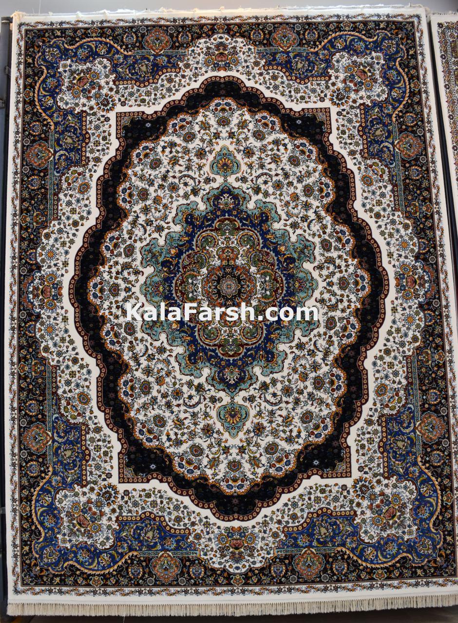 فرش کاشان طرح آسمان 700 شانه