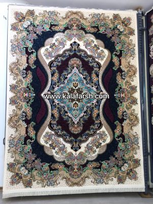 فرش کاشان طرح چشمک 1200 شانه