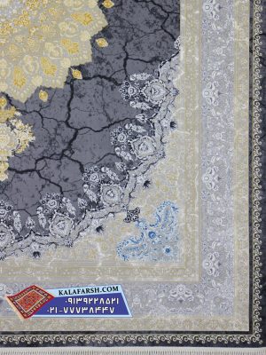 فرش کاشان طرح آذرخش 1200 شانه