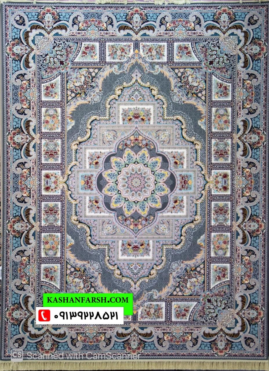 فرش کاشان طرح حوض نقره 1200 شانه - Image 4