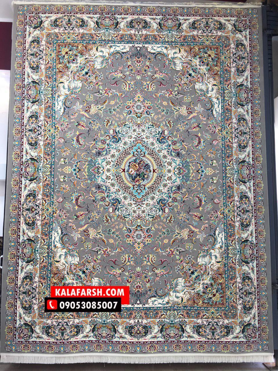 فرش کاشان طرح بهشت 1200 شانه - Image 3