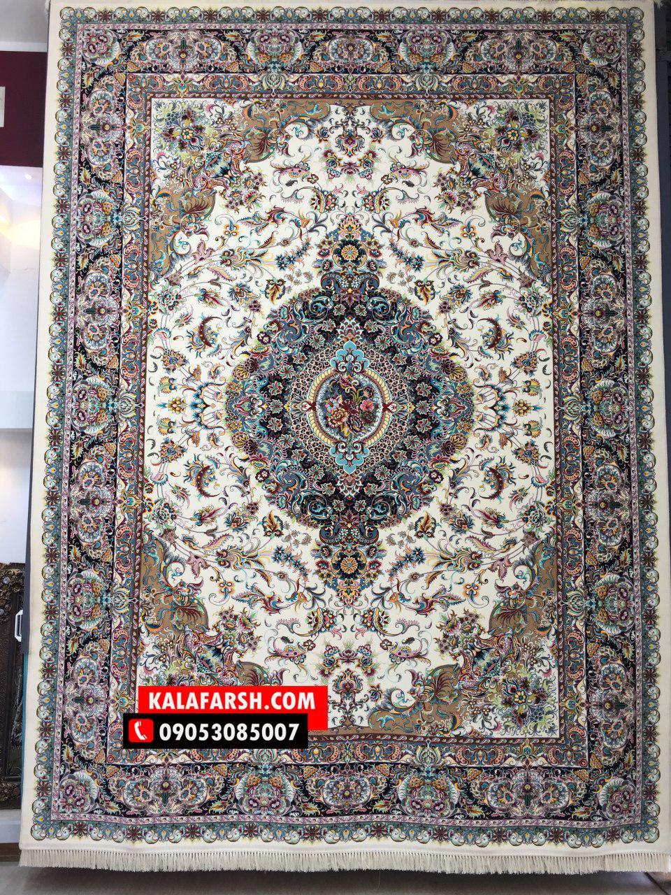 فرش کاشان طرح بهشت 1200 شانه