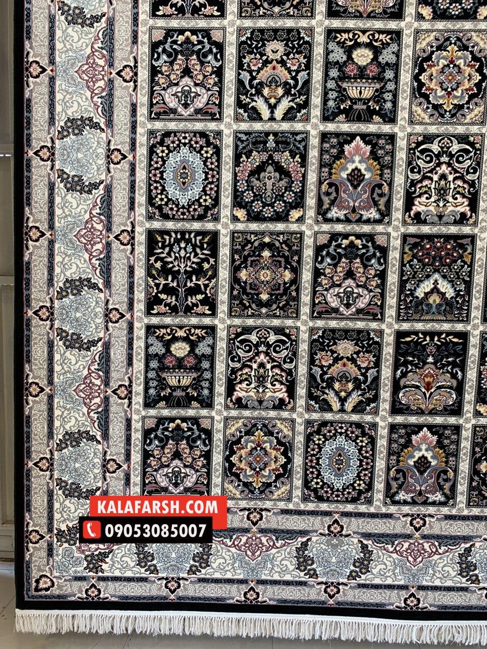 فرش کاشان خشتی 700 شانه - Image 4