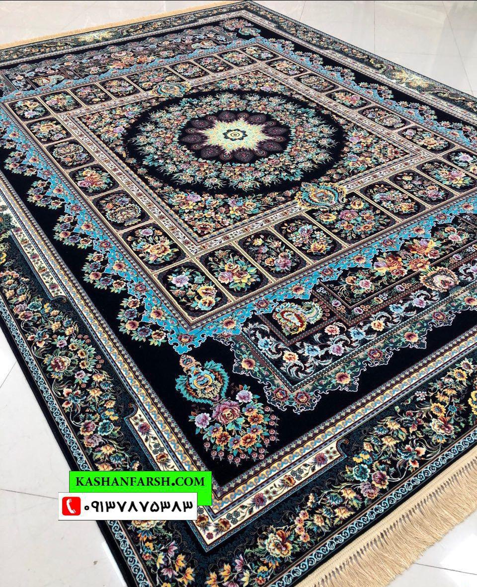 فرش کاشان طرح گلاله 1200 شانه - Image 4