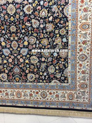 فرش کاشان طرح افشان الین 1200 شانه