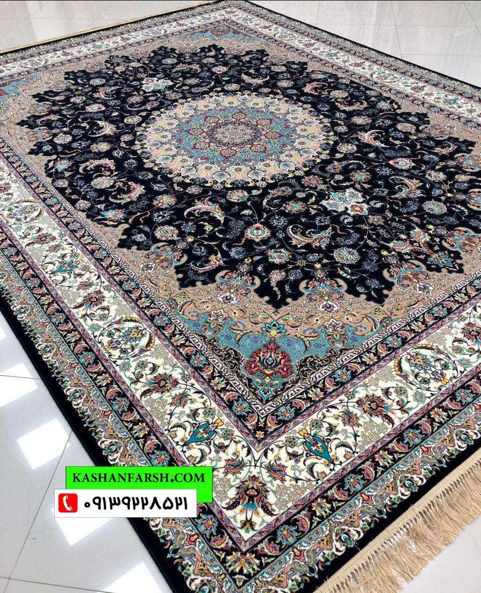 فرش کاشان طرح شیخ صفی 1200 شانه - Image 2