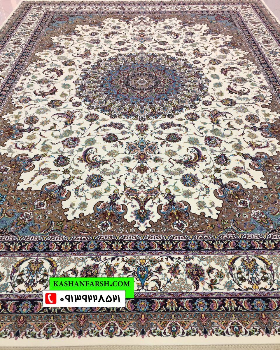 فرش کاشان طرح شیخ صفی 1200 شانه - Image 3