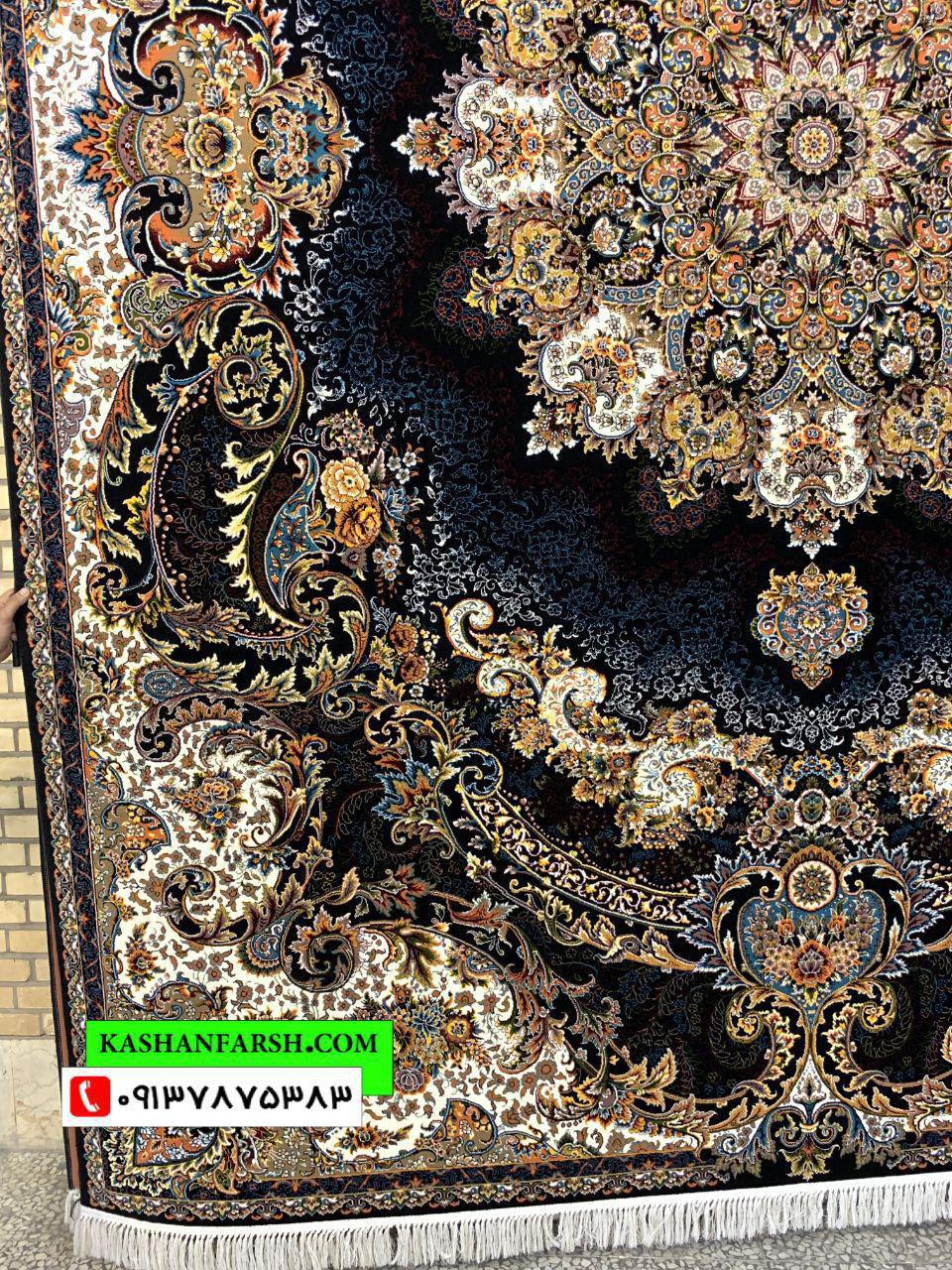 فرش کاشان طرح برکه 700 شانه - Image 3