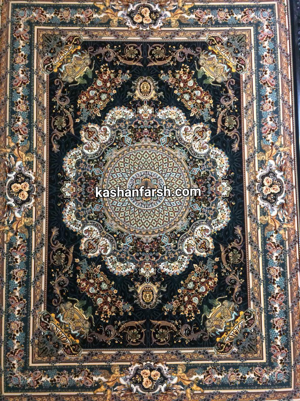 فرش کاشان طرح فلورا 700 شانه - Image 2