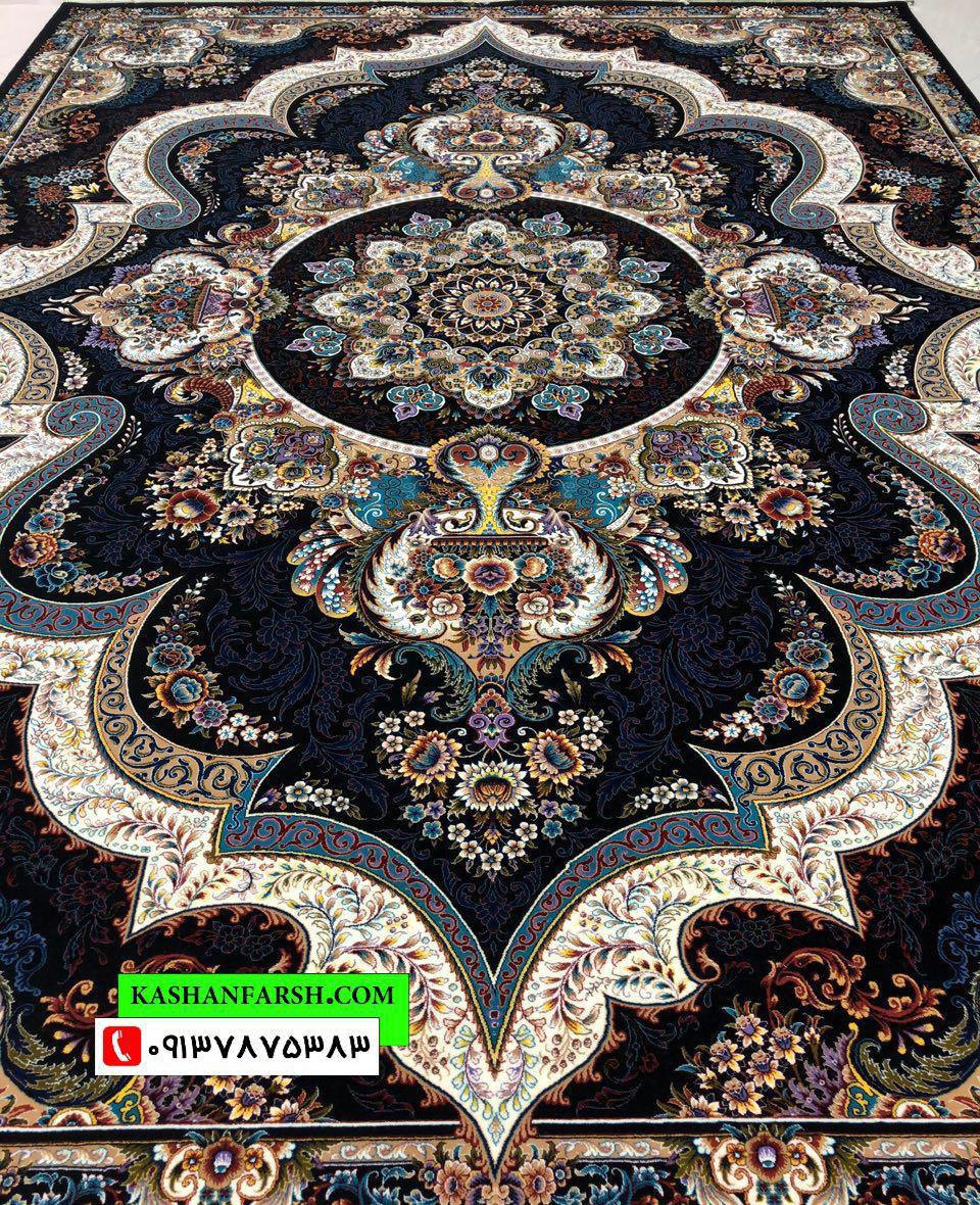 فرش کاشان طرح شهیاد 700 شانه - Image 5