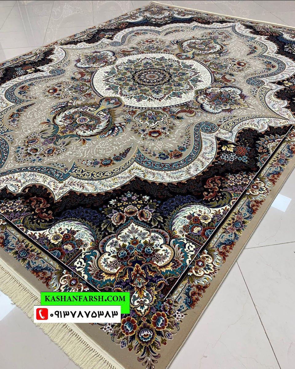 فرش کاشان طرح شهیاد 700 شانه - Image 3