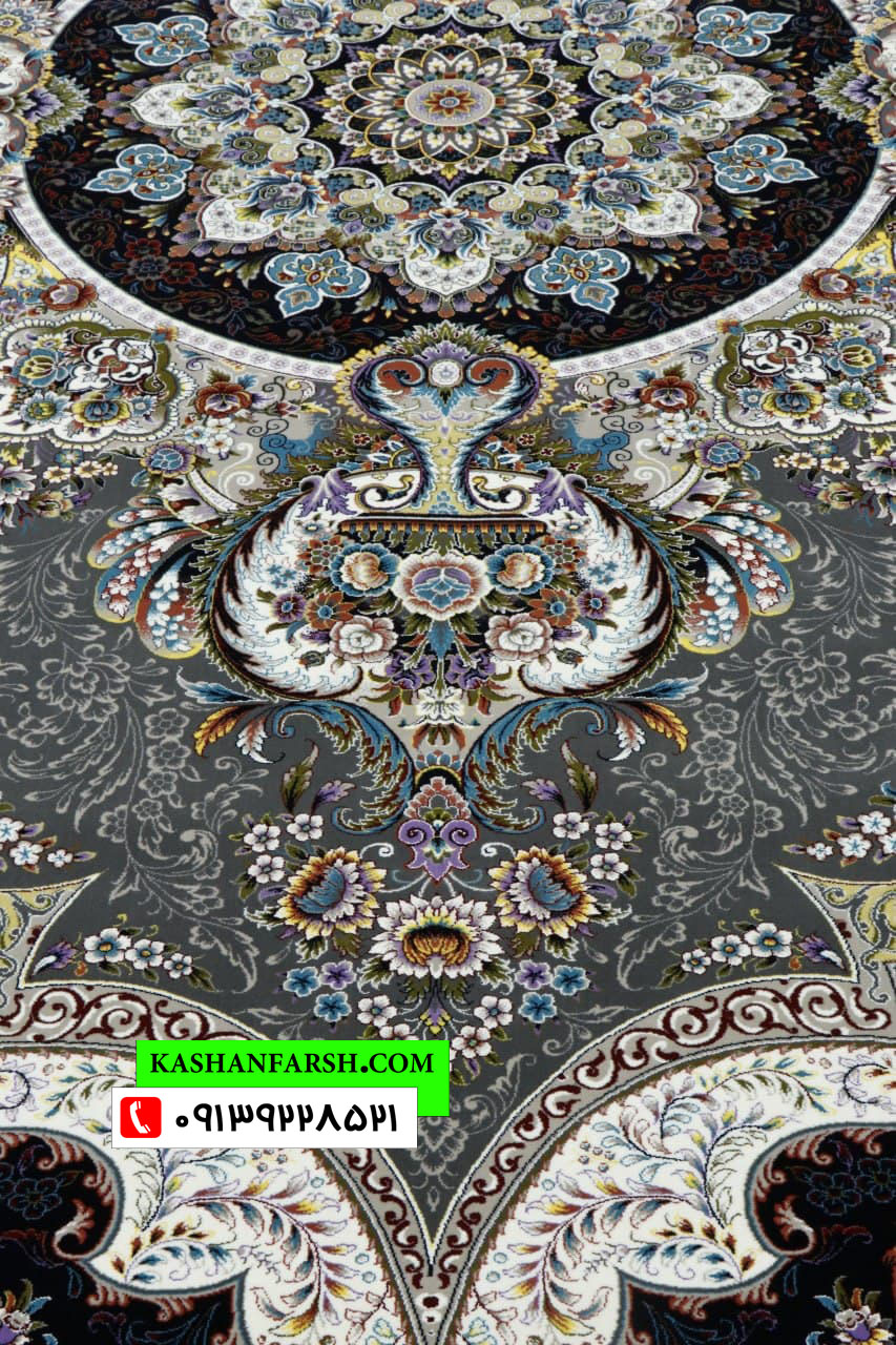 فرش کاشان طرح شهیاد 700 شانه - Image 7