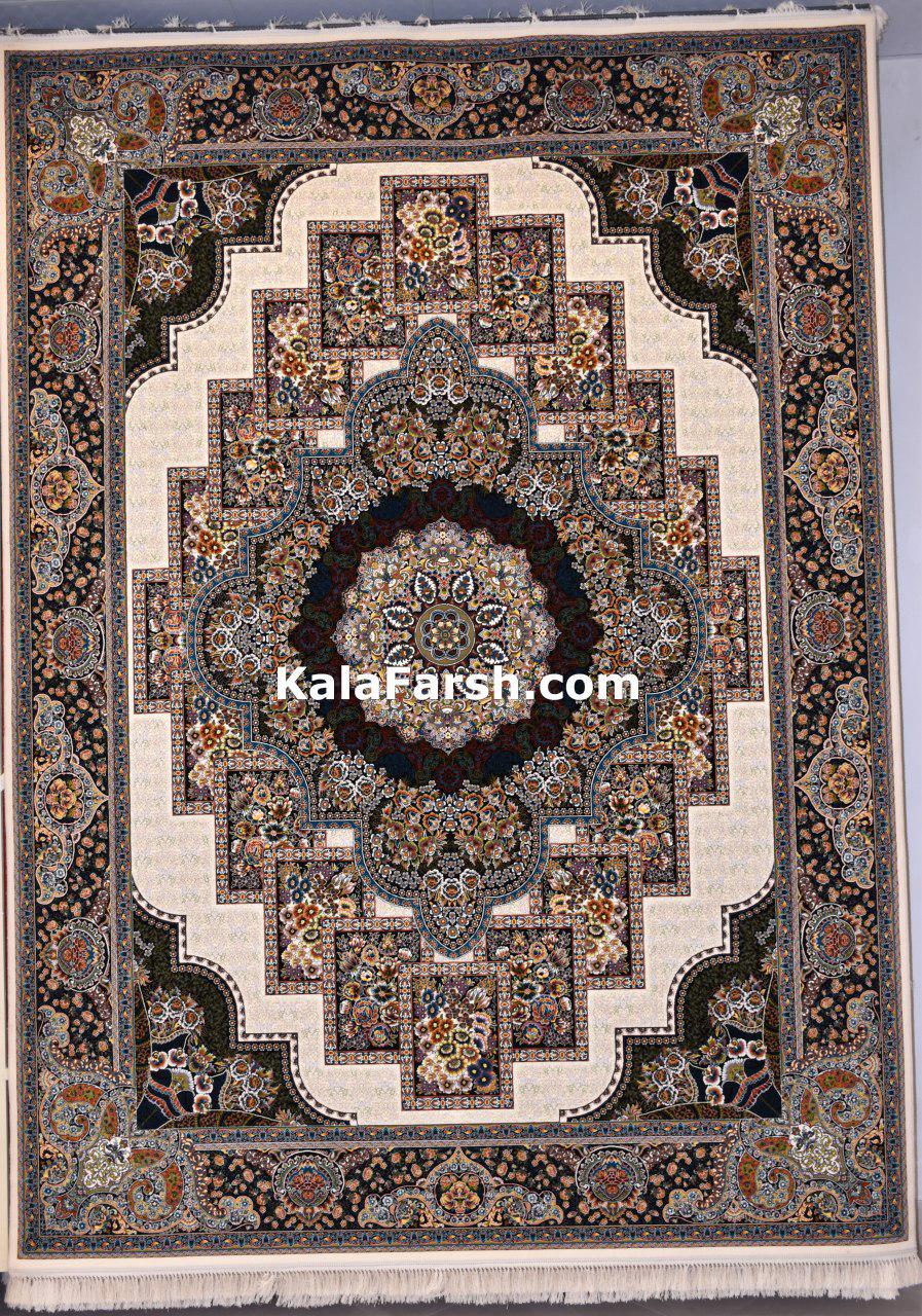 فرش نیلوفر 1000 شانه