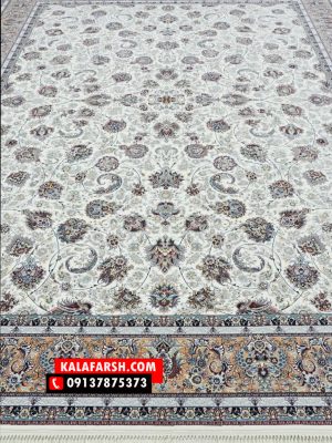 فرش کاشان طرح افشان جدید 1200 شانه