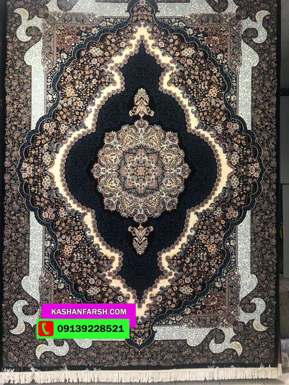 فرش کاشان طرح سلطان طرح 700 شانه