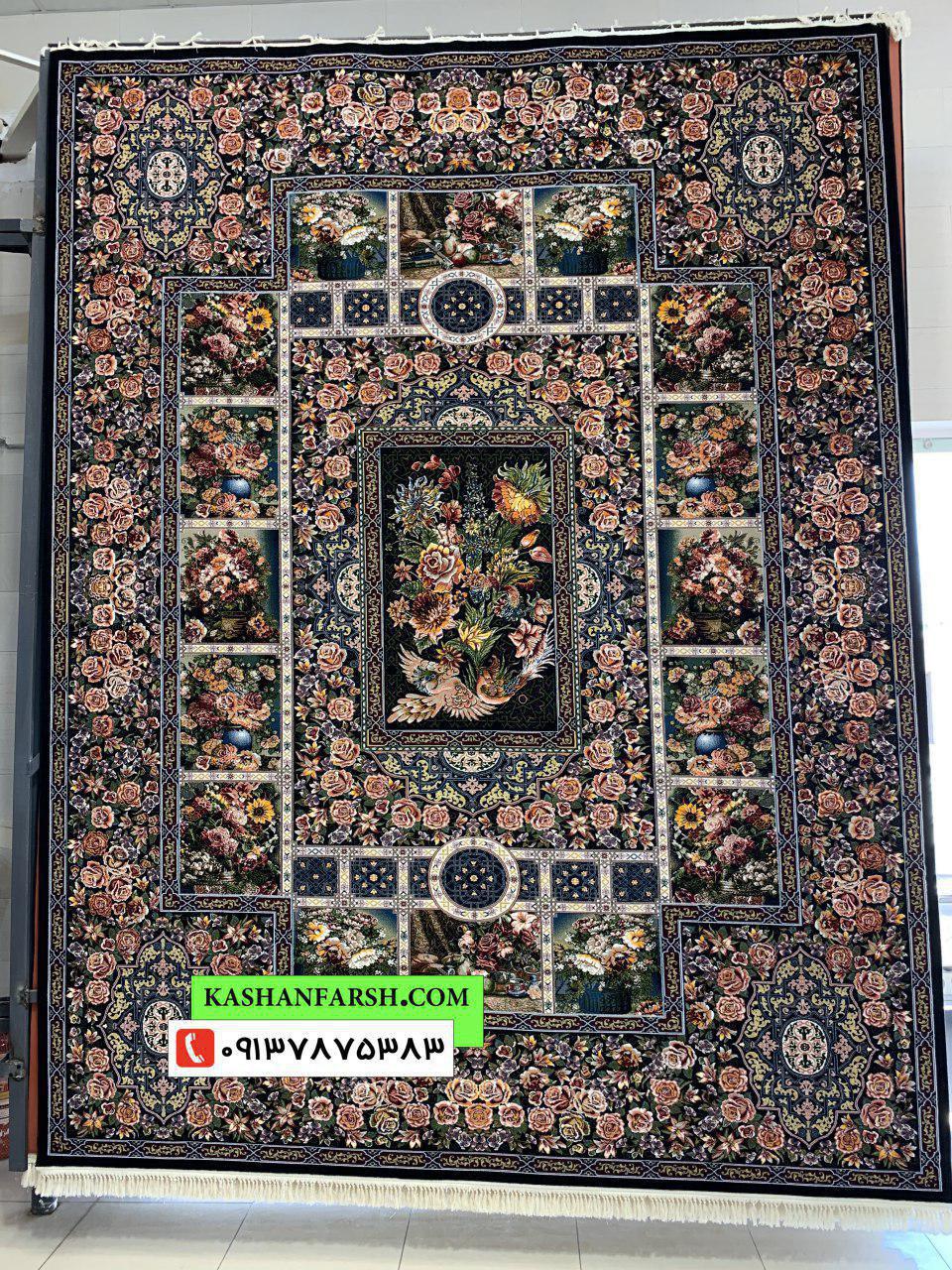 فرش ماشینی باغ ارم 700 شانه