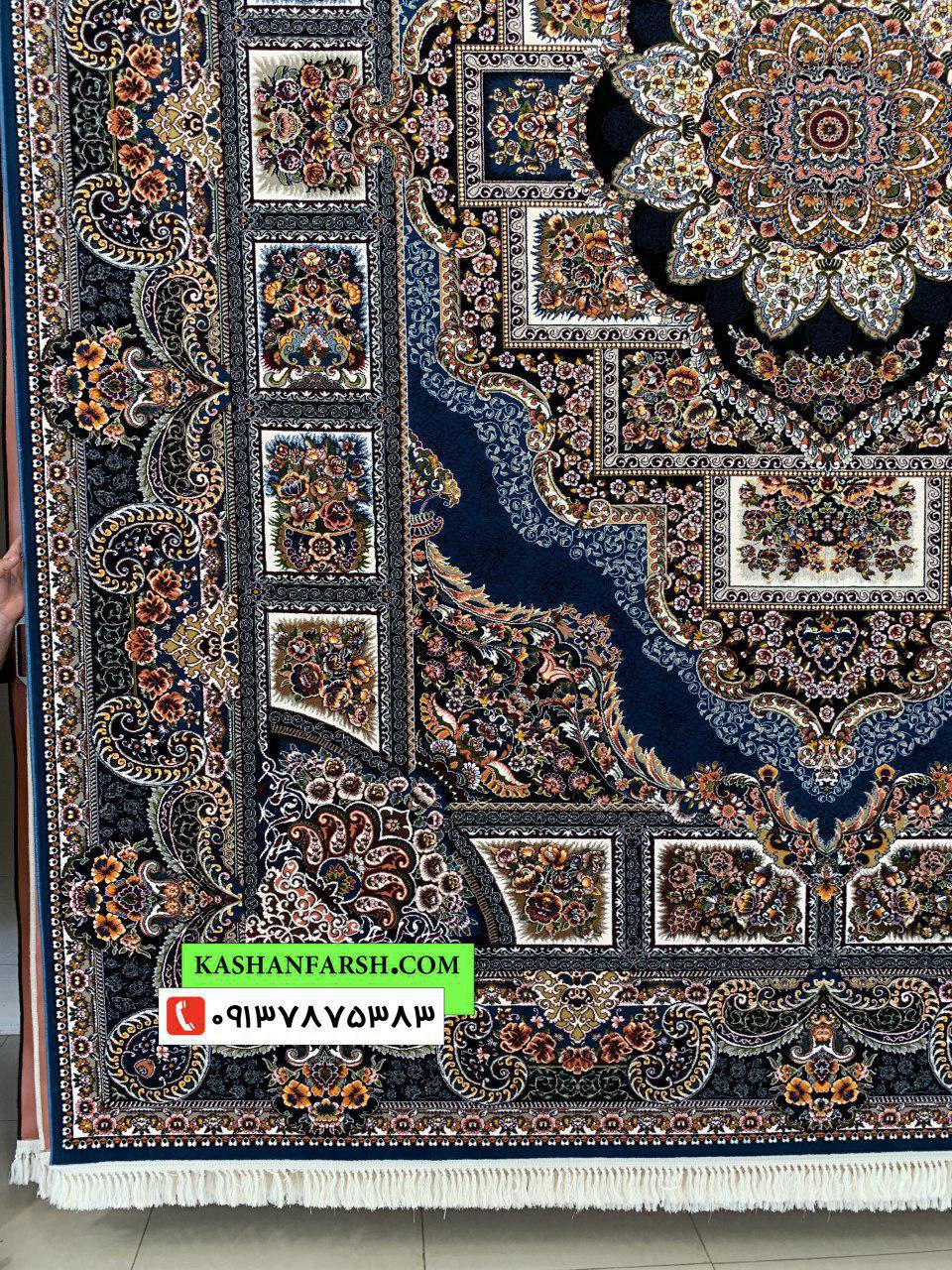 فرش کاشان طرح حوض نقره 700 شانه - Image 4