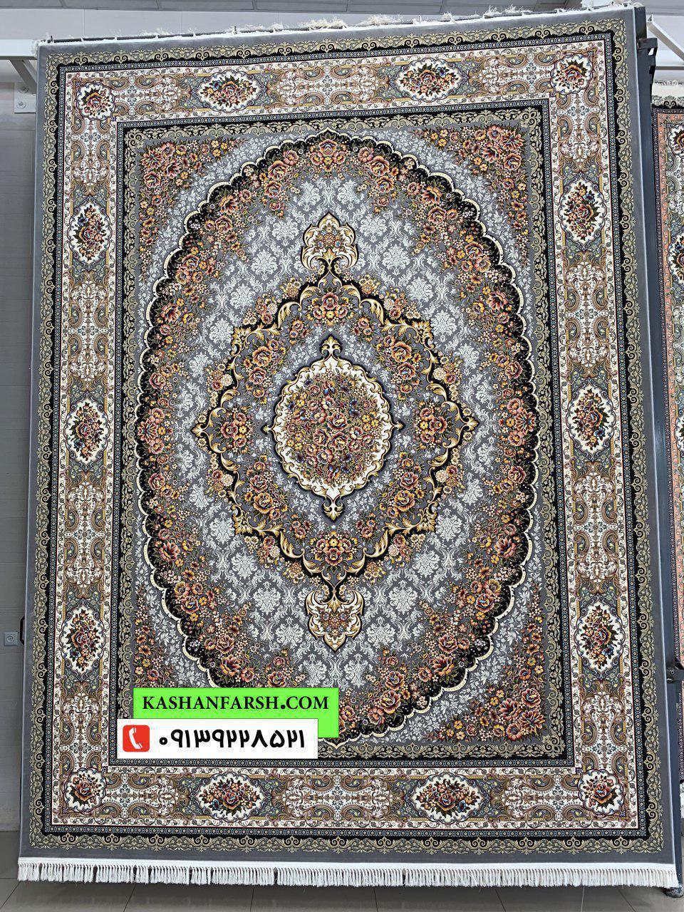 فرش کاشان طرح پریناز 1200 شانه