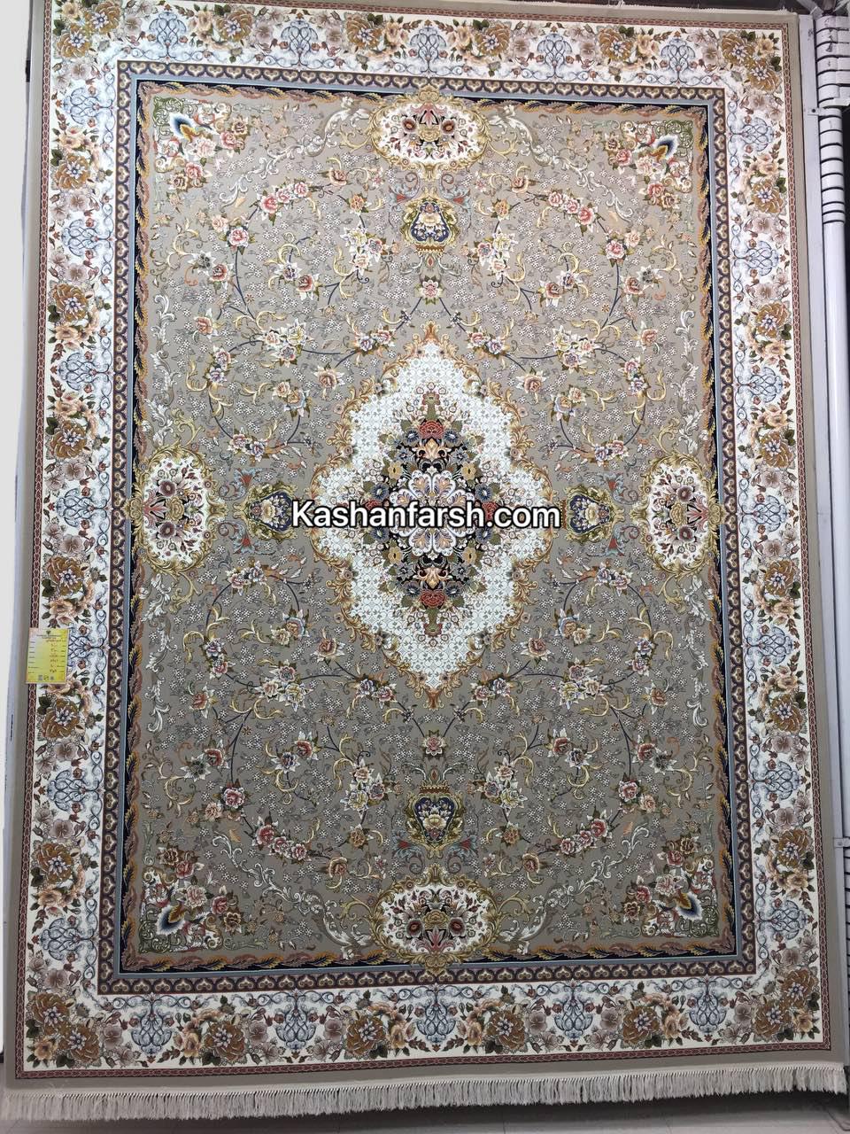فرش گل برجسته طرح کاملیا 1000 شانه