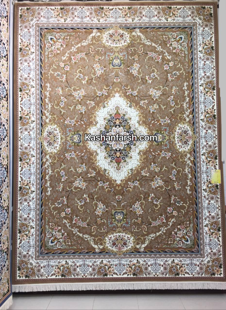 فرش گل برجسته طرح کاملیا 1000 شانه - Image 3