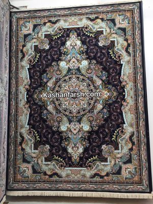 فرش کاشان طرح نادیا 1000 شانه