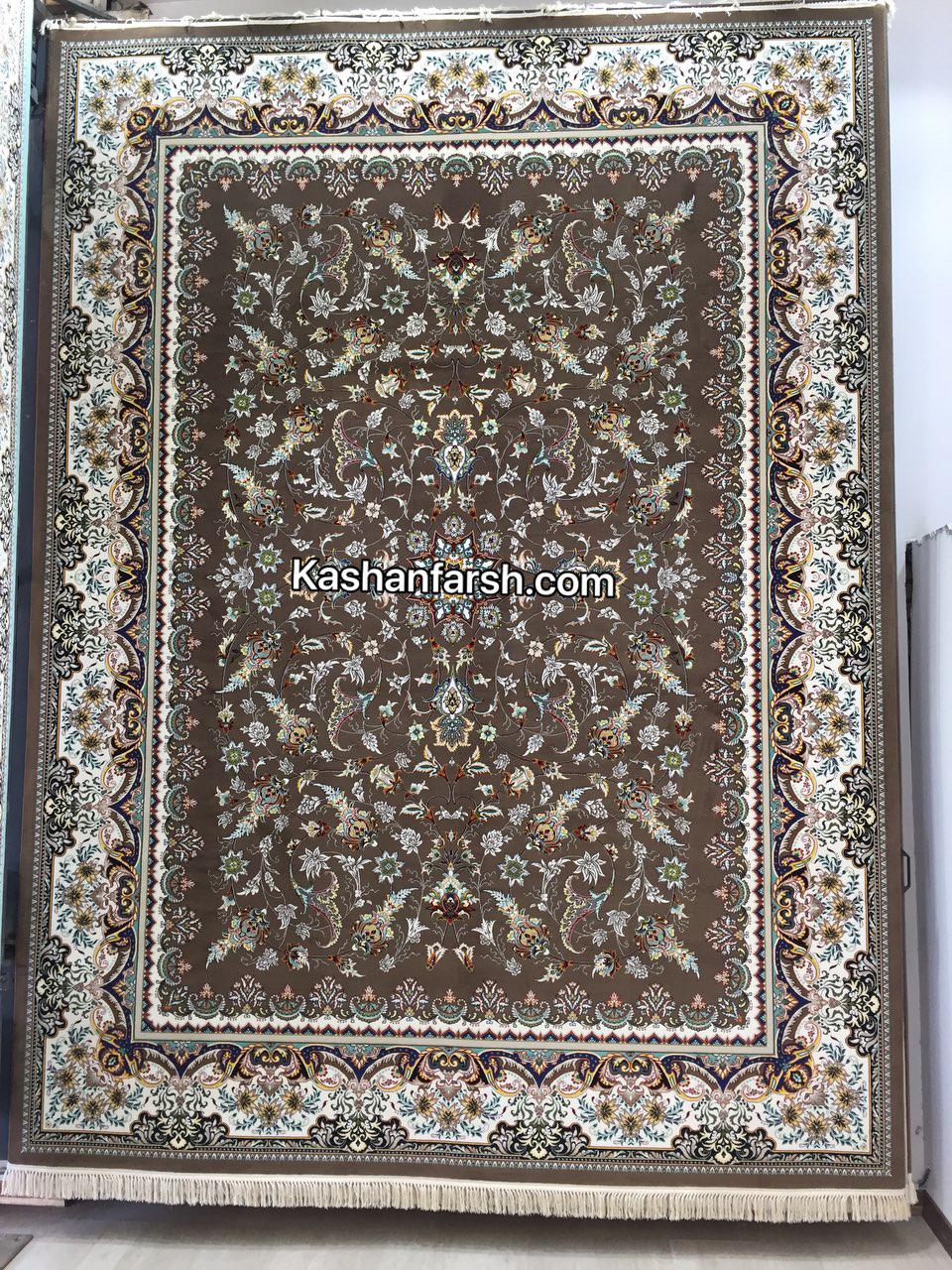 فرش کاشان طرح هلما 700 شانه - Image 4