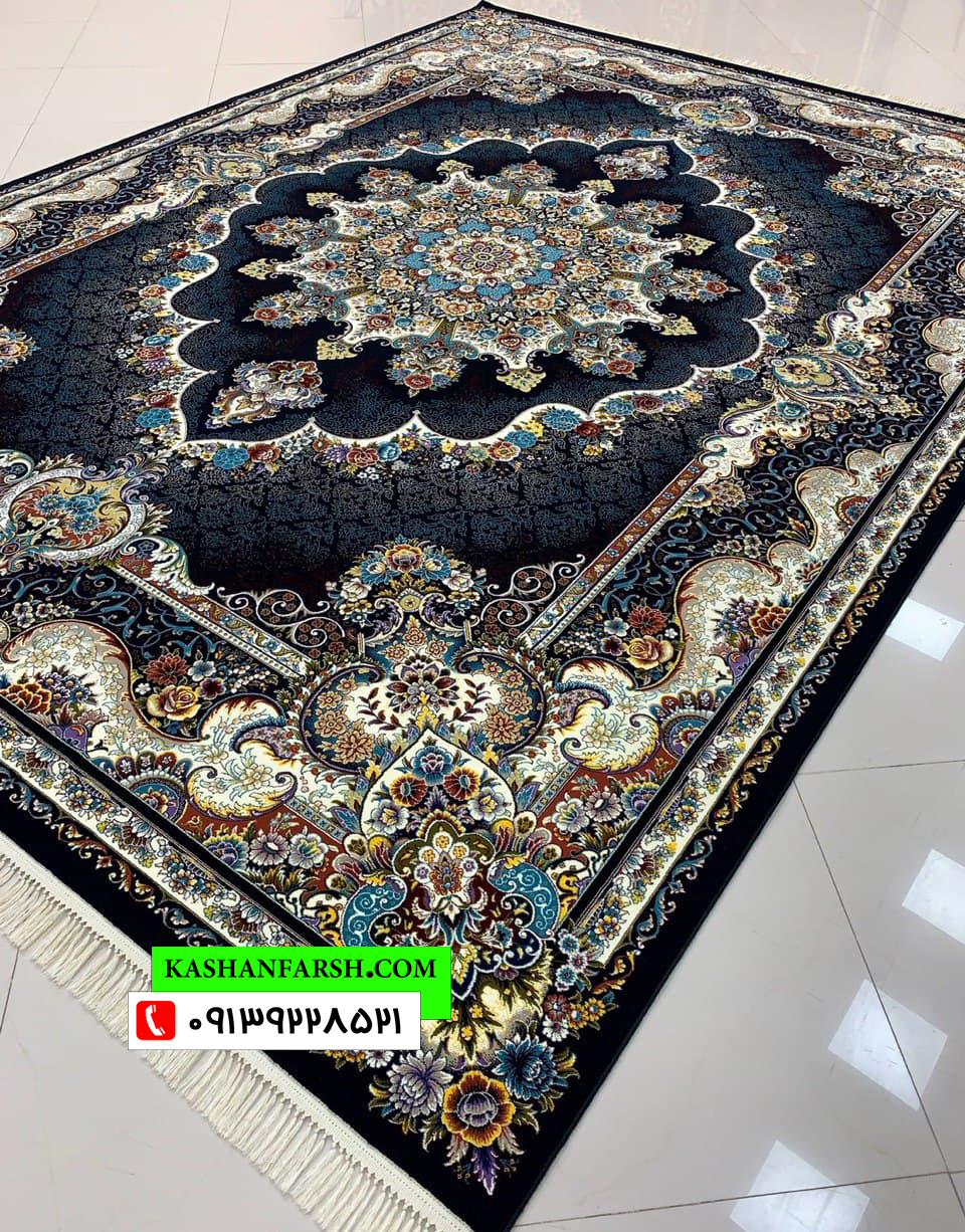 فرش ماشینی نیلا 700 شانه - Image 8