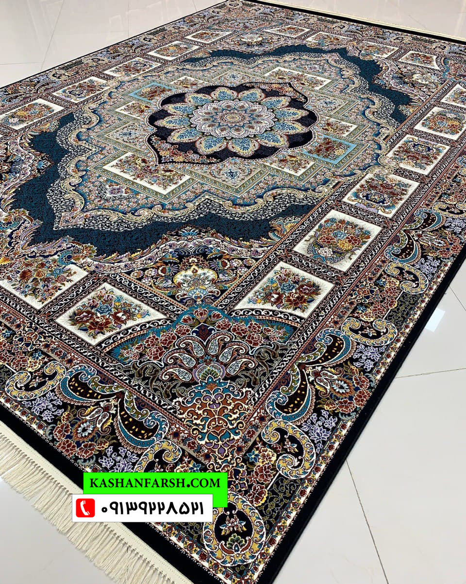 فرش طرح حوض نقره 700 شانه - Image 3