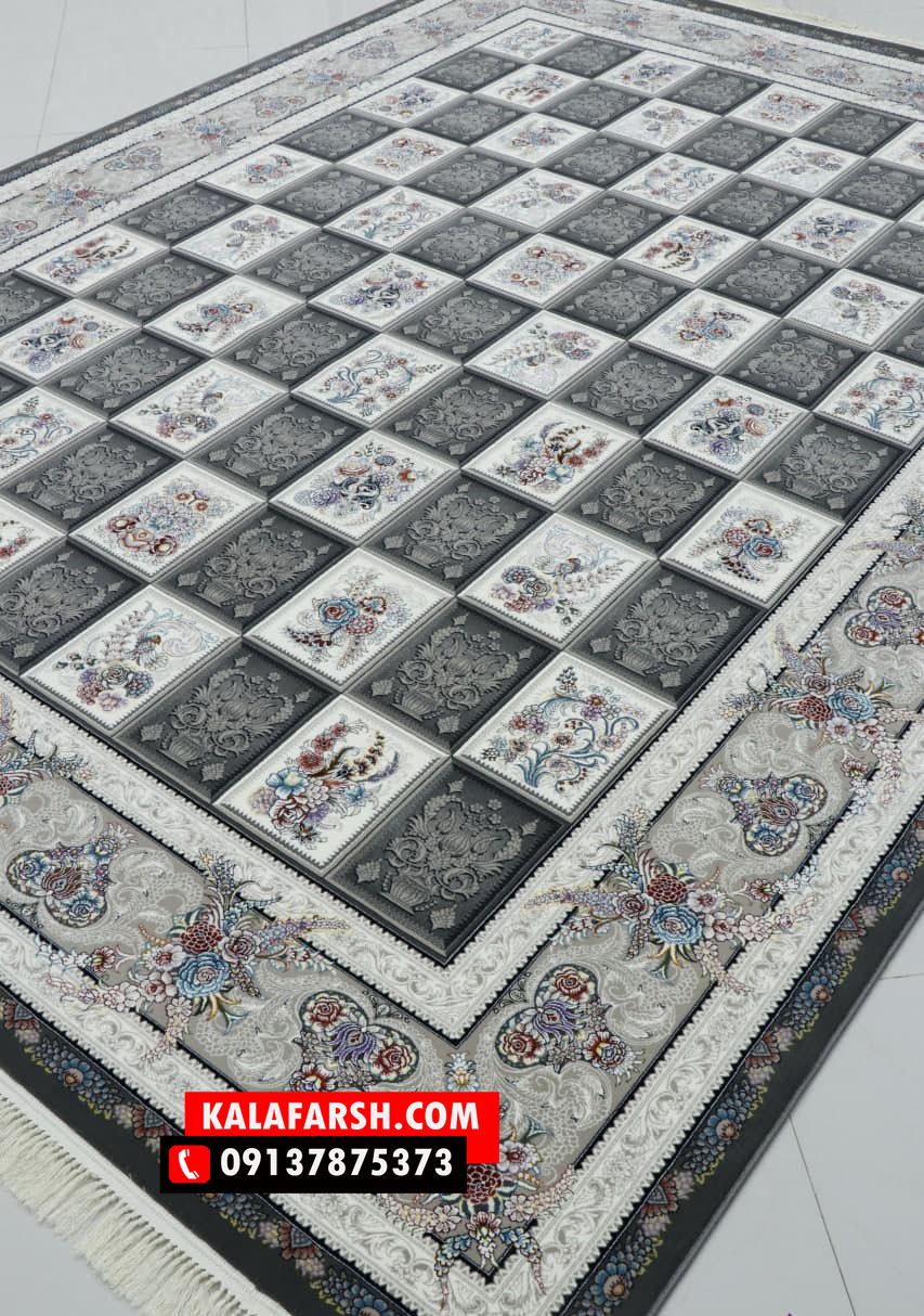 فرش کاشان طرح اساطیر 700 شانه - Image 3