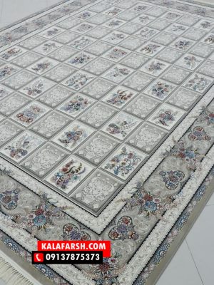 فرش کاشان طرح اساطیر 700 شانه