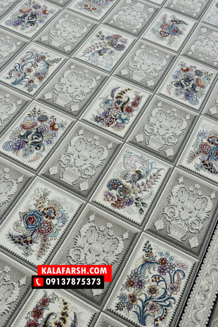 فرش کاشان طرح اساطیر 700 شانه - Image 4
