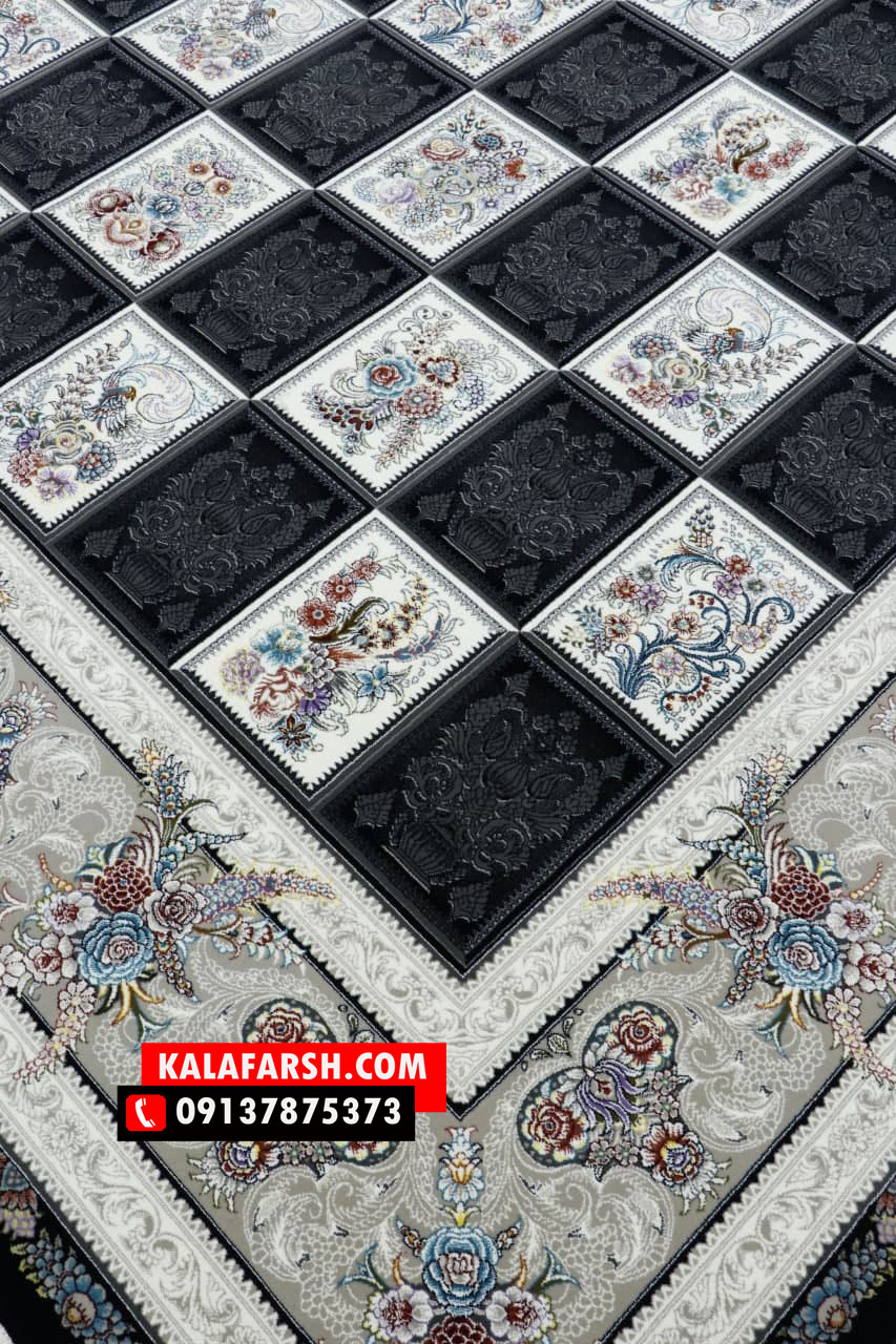 فرش کاشان طرح اساطیر 700 شانه - Image 6