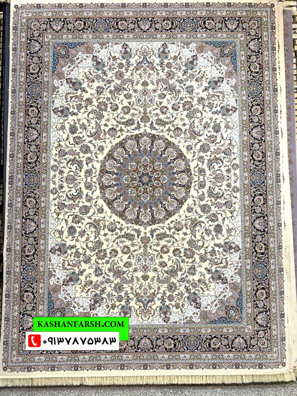 فرش شاه عباسی 1000 شانه برجسته - Image 2