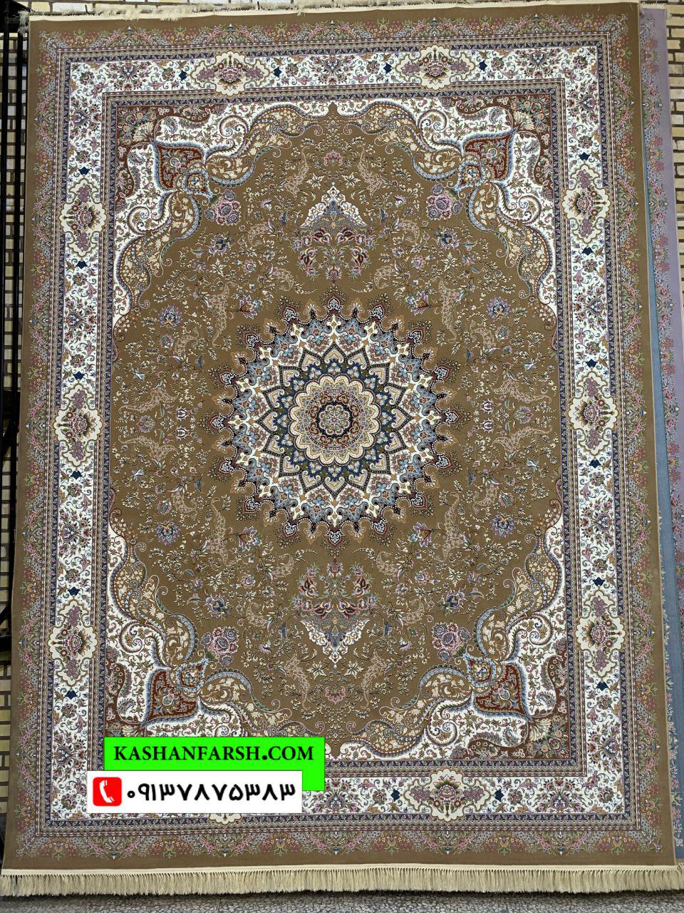 فرش ماشینی لیلیوم 1000 شانه برجسته - Image 8