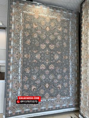 فرش زیبای افشان خرم 1000 شانه برجسته