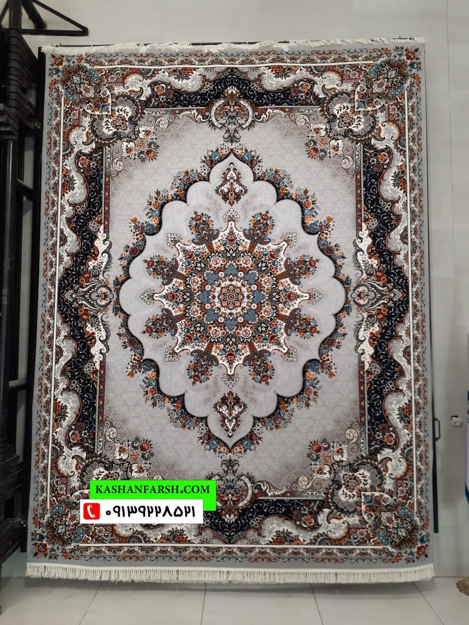 فرش ماشینی نیلوفر 700 شانه - Image 3