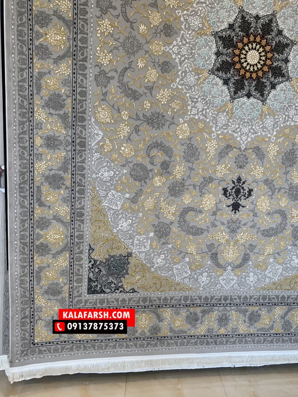 فرش ماشینی اصفهان 1000 شانه برجسته - Image 3