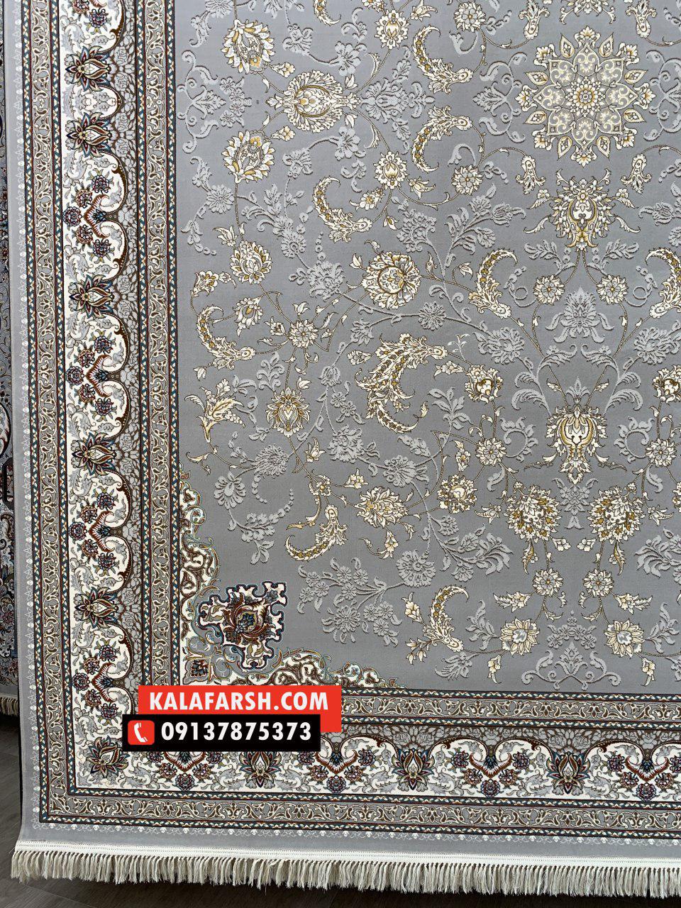 فرش کاشان طرح ارغوان 700 شانه - Image 4
