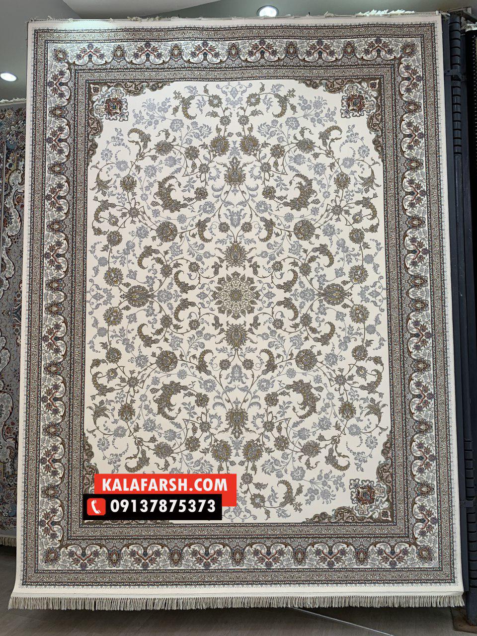 فرش کاشان طرح ارغوان 700 شانه - Image 7