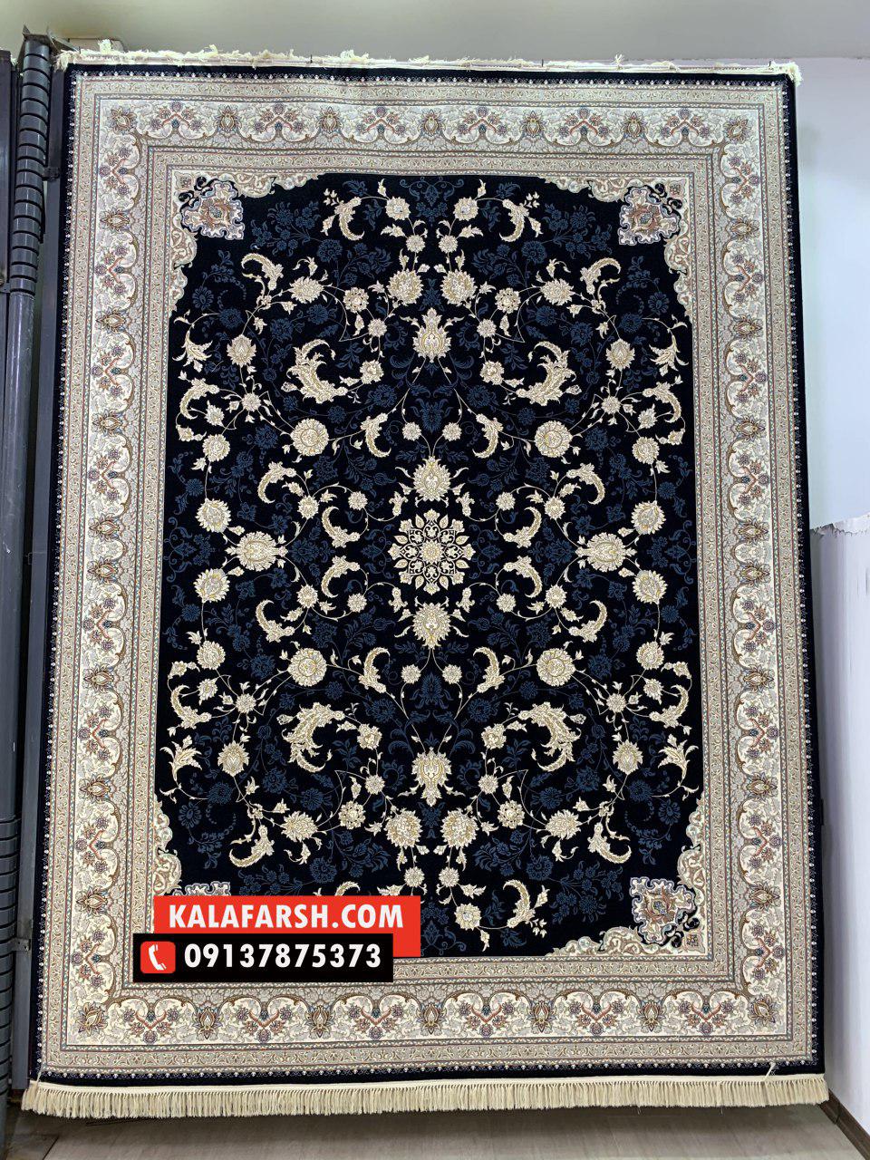 فرش کاشان طرح ارغوان 700 شانه